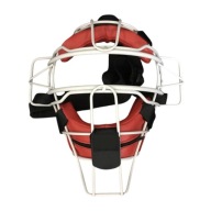 Шолом Baseball Catcher Solid Amortising Wide Vision Soft Padded Red