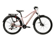 Жіночий Гірський Велосипед Mtb Kross Lea 4.0 Eq, Розмір S Рожевий