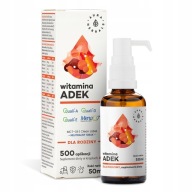 Aura Herbals Adek Вітамін A + D3 + E + K2 Для Сім'ї Краплі 50 Мл