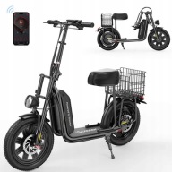 Iscooter F7 Складний Електромобіль Із Сидінням 1000W 45Km/H 48V10.4Ah