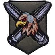 Нашивка Haasta Velcro Patch Eagle Cartridges 10X9Cm