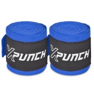 Бинти Для Боксу Xpunch Xwrap Blue, Сині Боксерські Бинти 4,5 М