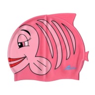 Дитяча Шапочка Для Плавання Silicone Swimfin Рожева