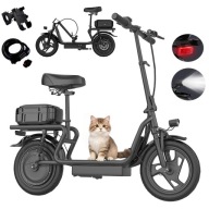 Складний Чоловічий/Жіночий Електромобіль Cheevalry X12 48V 15Ah 800W 14
