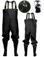 Плюси Вейдерс Adjustable Fishing Waders Чорний