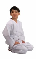 Кімоно Firuz, Judo-Gi, 130, Білий, 100% Бавовна, Подвійне Плетіння 410 Г/М²