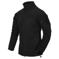 Толстовка Polar Helikon Alpha Tactical Grid Fleece, Чорна