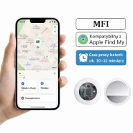 Локатор Airtag, Сумісний З Apple Find My | Розумний Gps-Тег