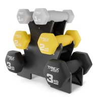 Набір Тренажерів Гантелі, Гантелі, Гантелі, Фітнес Гирі, Стійка Trex Sport