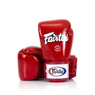 Шкіряні Тренувальні Боксерські Рукавички Fairtex Bgv1 12 Унцій, Червоні