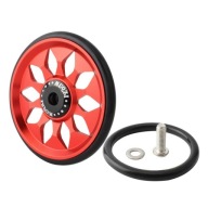 Твердий Складаний Велосипед Ez Wheels Brompton Carry Red