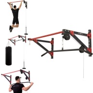 Багатофункціональна Штанга Marbo-Sport Pull-Up, Настінне Кріплення 120 См