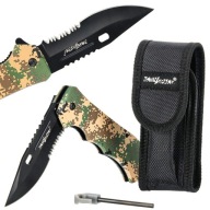 Складаний Тактичний Військовий Мисливський Ніж Finka Survival Sharp + Кремень