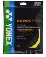 Набір Для Бадмінтону Yonex Exbolt 68. 10М. 0,68 Мм. Жовтий