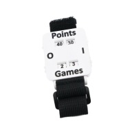 Наручний Лічильник Результатів Зручний Браслет Score Keeper Scorekeeper Wristband Білий
