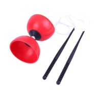Китайський Гнучкий Набір Diabolo Yoyo З Паличками Diabolo Та Шнурком Ручної Роботи, Червоний S