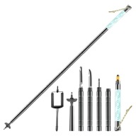 Регульовані Трекінгові Палиці Зі Світлом Walking Stick Для Бігу З Рюкзаком