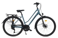 Жіночий Трекінговий Велосипед Lazaro Legion V3 Shimano Hydraulics Blue 17