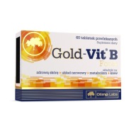 Olimp Gold-Vit B Forte 60 Таблеток Сильні Вітаміни В Фолієва Кислота Біотин Здоров'я
