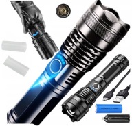 Тактичний Ліхтарик Survival W403, Акумуляторний, Потужний Військовий Zoom Usb C