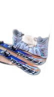 Гарні Лижі Rossignol 100См R-7 + Дуже Гарне Взуття Rossignol