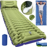 Самонадувний Килимок 3D Sading Mat 195X68X10Cm З Подушкою Портативний Для Походу
