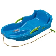 Пластикові Сани З Підставкою І Гальмами Baby Mix Speed Bob Сині