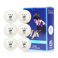 М'ячі Для Настільного Тенісу Loki 3 Star 6Pcs Abs Ittf Ping Pong Tournament
