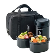 Обідній Термос Zojirushi Sw-Eze35-Ba, Чорний, Світлий, Місткий