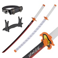 Короткий Ремінь Wakizashi Demon Slayer Kyojuro Rengoku Довжиною 77 См Jt10656-W