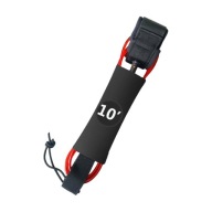 Повідець Для Дошки Для Серфінгу 10Ft Surf Leash Червоний
