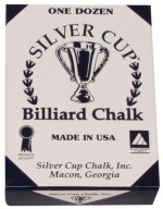 Більярдна Крейда Silver Cup Синя, 12 Кубиків В Упаковці