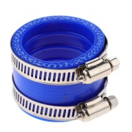 Новий 32Мм/34Мм Pwk Oko Koso Carb Intake Manifold Joint Boot Blue 32Mm X 34Mm