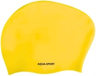 Силіконова Шапка Для Плавання Довге Волосся Swimming Pool Aqua-Sport