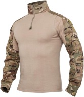Військовий Тактичний Світшот Moro Mfh Us Combat Shirt Arid Mc Camo