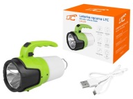 Ltc Led Ручний Ліхтарик 3W 450Lm+300Lm Батарея Lxll111