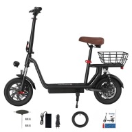 Iscooter I12 500 Вт City Folding Electric Vehicle 35Hp 36V 7.5Ah 12