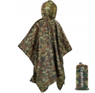 Дощове Пончо Cape Patch Hood Camouflage Camo