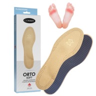 Ортопедичні Шкіряні Вкладиші Для Взуття З Плесновою Накладкою Orto Soft 45 Розмір