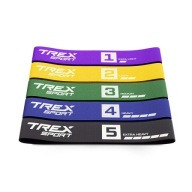 Набір Тканинних Ремінців Для Занять Фітнесом, Ремінці Trex Sport З 5 Шт