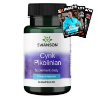 Swanson Zinc Picolinate 60 Капсул – Підтримка Імунітету Та Здоров'я