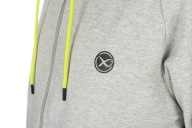 Толстовка Matrix Black Edition Full Zip Marl Grey/Lime Grey