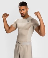 Venum Rashguard G-Fit Air Short Sleeve Shortsleeve Sand