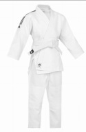 Judoga Gi Adidas Club 350G Кімоно Для Дзюдо 160 См Чорні Смужки