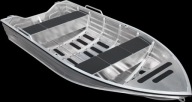 Човен Алюмінієвий Човен Kimple Hunter 370