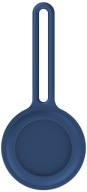 Силіконовий Чохол З Петлею Для Apple Airtag Case Key Ring - Темно-Синій