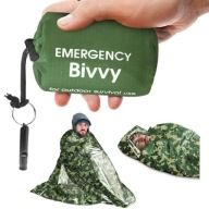 Військовий Спальний Мішок Аварійна Ковдра Водостійкий Термо Виживання Камуфляжний Спальний Мішок 213X91