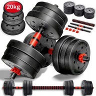 Набір 2 Регульованих Бітумних Гантелі 20 Кг Barbells Strength Bags Гантелі