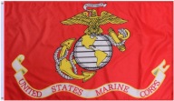 Емблема Прапора Usmc - 1 - (90X150) - Червоний