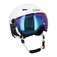 Гірськолижний Шолом Cmp Wa-2 З Козирком - Білий, Ski